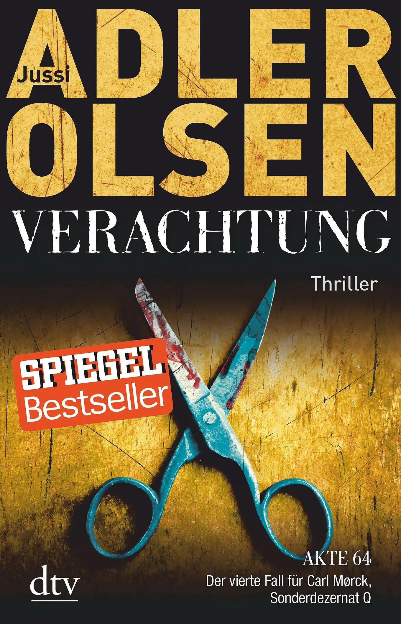 Jussi Adler-Olsen Verachtung Sonderdezernat Q Thriller Taschenbuch Deutsch