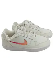 Vorschaubild 1 von Ebernon Low Damen Sneaker Weiß Pink Gr. 38,5 Leder Turnschuhe