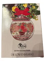 Vorschaubild 1 von Glas Weihnachtskugel 1997 Spanje Rudolf Pastor Mundgeblasen