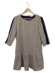 Vorschaubild 1 von Damen Freizeitkleid Gr. 36/S Kariert Preppy Vintage Mehrfarbig