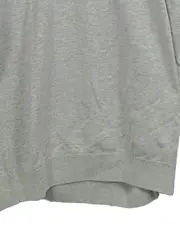 Vorschaubild 4 von Herren Pullover V-Ausschnitt Grau Gr. M Casual Baumwolle