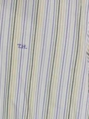 Vorschaubild 4 von Damen Hemdbluse Gr. 36/S Mehrfarbig Gestreift Klassisch