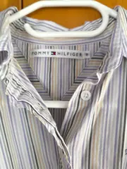 Vorschaubild 2 von Damen Hemdbluse Gr. 36/S Mehrfarbig Gestreift Klassisch