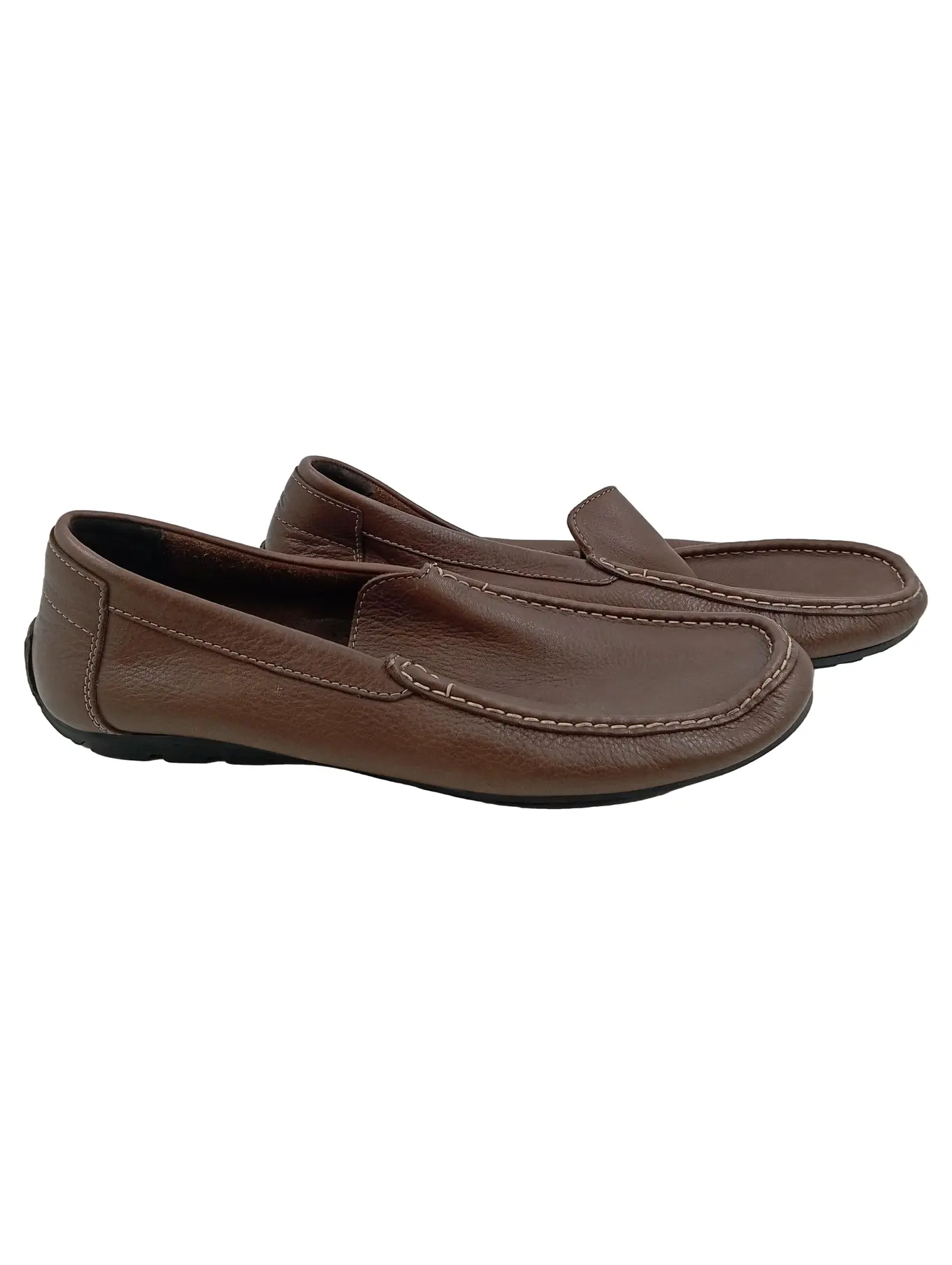 TBS Herren Mokassins Slipper Leder Braun Gr. 45 Klassisch