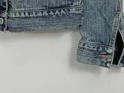 Vorschaubild 3 von Jeansjacke Damen XS Blau Vintage 100% Baumwolle