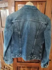 Vorschaubild 5 von Jeansjacke Damen XS Blau Vintage 100% Baumwolle