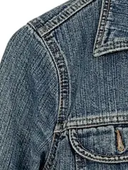 Vorschaubild 2 von Jeansjacke Damen XS Blau Vintage 100% Baumwolle