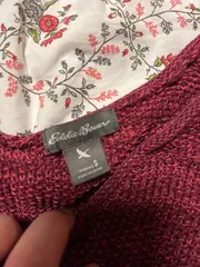 Vorschaubild 4 von Damen Strickkleid Tunika Pink Gr. S Baumwolle Casual