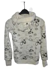 Vorschaubild 2 von TCM Damen Kapuzenpullover Hoodie Gr. 34/XS Mehrfarbig Sterne Blumen