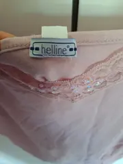 Vorschaubild 3 von Damen Top Shirt Rosa Gr. 38 Spitze Pailletten