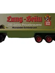 Vorschaubild 3 von Actros LKW Modell Lang Bräu Grün Sammlerstück Modellfahrzeug