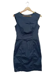 Vorschaubild 1 von MARC O POLO Damen Etuikleid Gr. 34/XS Blau Business Klassisch Elegant