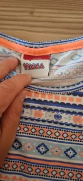 Vorschaubild 5 von Mädchen T-Shirt Mehrfarbig Knoten Gr. 146/152 Casual