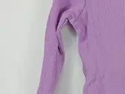 Vorschaubild 3 von Baby Body Langarm Lila Rippstrick Rüschen Gr. 24 Monate