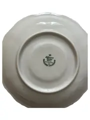 Vorschaubild 2 von Kuchenteller Porzellan blaues Blumenmuster Klassisch 15cm