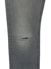 Vorschaubild 4 von Herren Jeans Straight Leg Denton Stretch Fit Grau 33x34 Streetwear