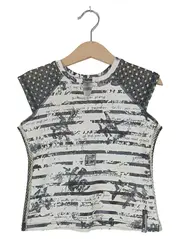 Vorschaubild 1 von Kinder T-Shirt Gr. 116 Modern Mehrfarbig Viskose