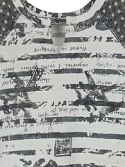 Vorschaubild 2 von Kinder T-Shirt Gr. 116 Modern Mehrfarbig Viskose