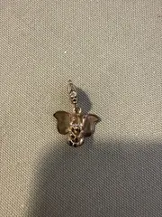 Vorschaubild 2 von Elefant Charm Anhänger 925 Silber Strasssteine Damen Alltag