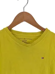 Vorschaubild 2 von Herren T-Shirt Gelb Gr. XL Casual V-Ausschnitt
