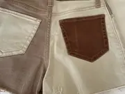 Vorschaubild 4 von Damen Jeans Shorts W23 Patchwork Mehrfarbig Casual