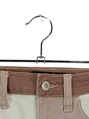 Vorschaubild 2 von Damen Jeans Shorts W23 Patchwork Mehrfarbig Casual