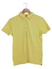 Vorschaubild 1 von Damen Poloshirt Gelb Gr. 42/XL Casual Baumwolle