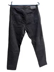 Vorschaubild 2 von Damen Jeans Slim Fit Gr. 40 Schwarz Modern Grafisch