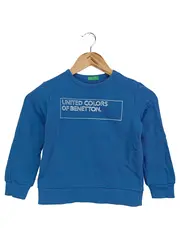 Vorschaubild 1 von Kinder Pullover Gr. 122 Blau Casual Schriftzug