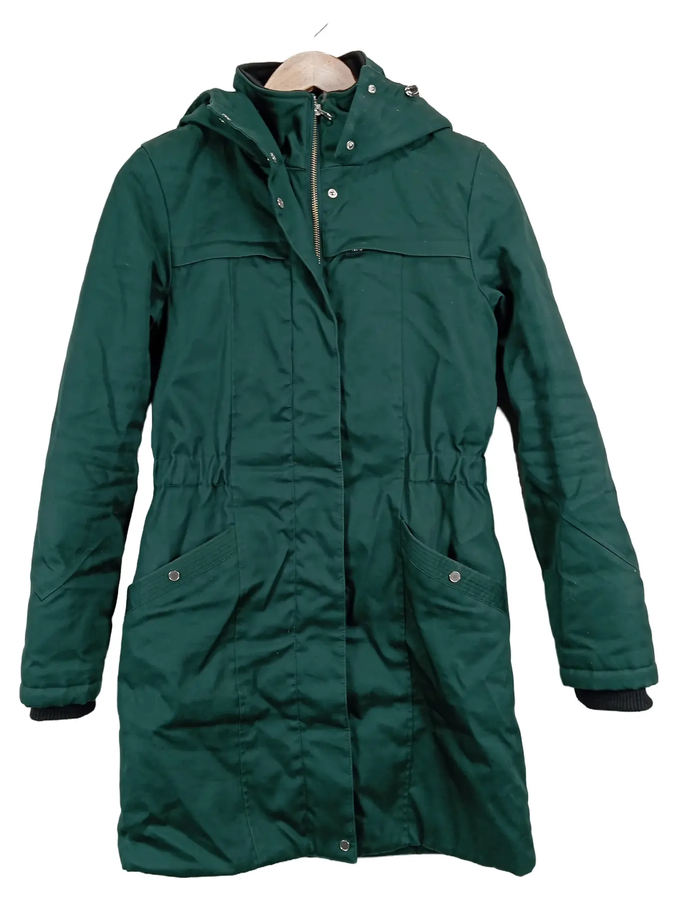 MODSTRÖM Damen Parka Grün Gr. 34/XS Casual Outdoor Jacke