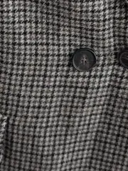 Vorschaubild 6 von Kinder Blazer Gr. 140 Kariert Grau Klassisch Sakko Herbst Winter