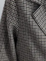 Vorschaubild 5 von Kinder Blazer Gr. 140 Kariert Grau Klassisch Sakko Herbst Winter