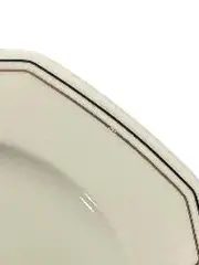Vorschaubild 3 von Valentino Unterteller Porzellan Geometrisch Weiß 16 cm