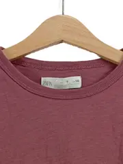 Vorschaubild 2 von Langarmshirt Kinder Gr. 122 Rosa Basic Longsleeve Shirt