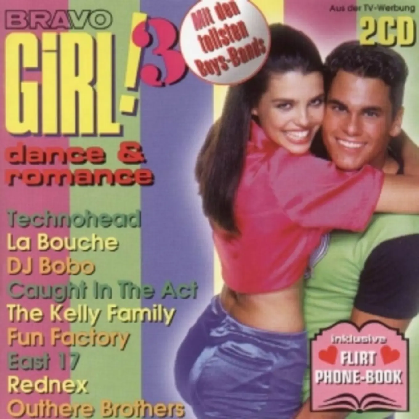 Bravo Girl! 3 Doppel CD Teen Pop Compilation Hits Boys Bands Flirt Phone-Book