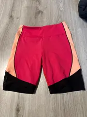 Vorschaubild 3 von Damen Radhose Sport Fitness Pink Schwarz Gr. S Radlerhose