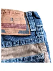 Vorschaubild 5 von Kinder Jeans Bootcut Hose Gr. 98 Blau Casual