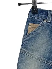 Vorschaubild 4 von Kinder Jeans Bootcut Hose Gr. 98 Blau Casual