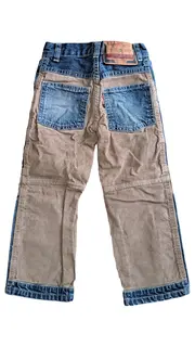 Vorschaubild 2 von Kinder Jeans Bootcut Hose Gr. 98 Blau Casual