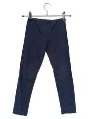 Vorschaubild 1 von Leggings Jogginghose Mädchen Blau Uni Baumwolle Gr. 116