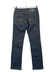 Vorschaubild 2 von Jeans Bootcut Kinder Gr. 170 Blau Casual Stretch