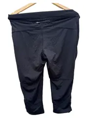Vorschaubild 2 von Damen Jogginghose Capri Sporthose Polyester Schwarz Gr. M L20