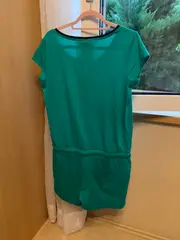 Vorschaubild 5 von Damen Jumpsuit Gr. 40 Türkis Casual Sommer Overall Kurzarm