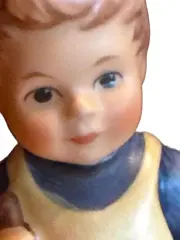 Vorschaubild 2 von Junge mit Schaufel Figur Porzellan Kind Spielfigur 9.5 cm Mehrfarbig
