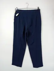 Vorschaubild 2 von Damen Stoffhose Business Hose Gr. 44 XXL Blau Elegant