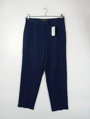 Vorschaubild 1 von Damen Stoffhose Business Hose Gr. 44 XXL Blau Elegant