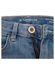 Vorschaubild 3 von Damen Jeans Shorts Gr. 27 Blau Casual Bermuda