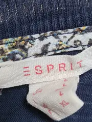 Vorschaubild 6 von Damen T-Shirt Gr. L Blau mit grafischem Seitenmuster