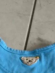 Vorschaubild 4 von Kinder T-Shirt Gr. 80 Blau mit Teddy Motiv