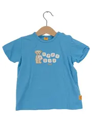 Vorschaubild 1 von Kinder T-Shirt Gr. 80 Blau mit Teddy Motiv